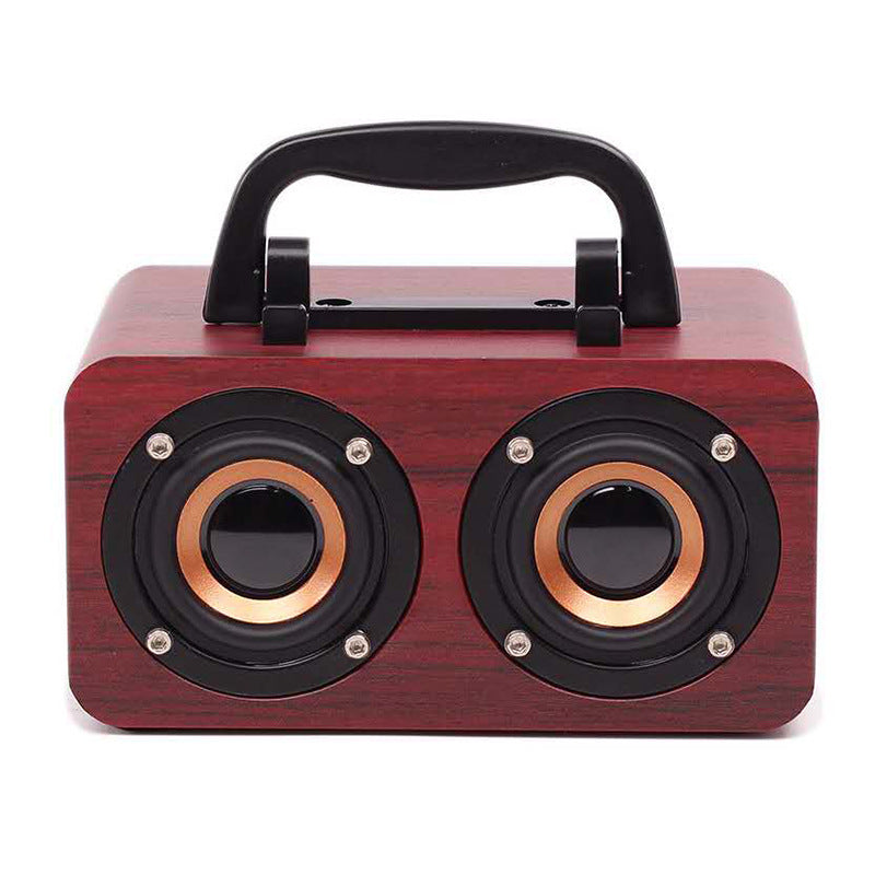 Portable Wooden Outdoor Wireless Bluetooth Speaker