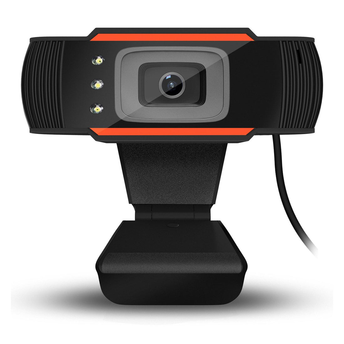 USB LED Webcam With Adjustable Brightness Fill Light