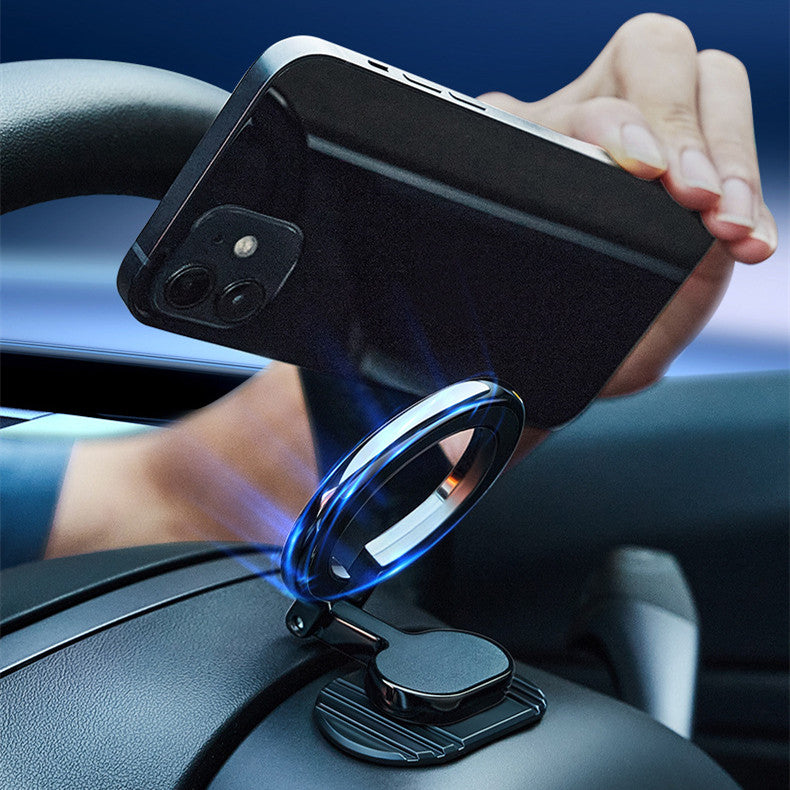 Car Magnetic Ring Car Steering Wheel Mobile Phone Navigation Bracket