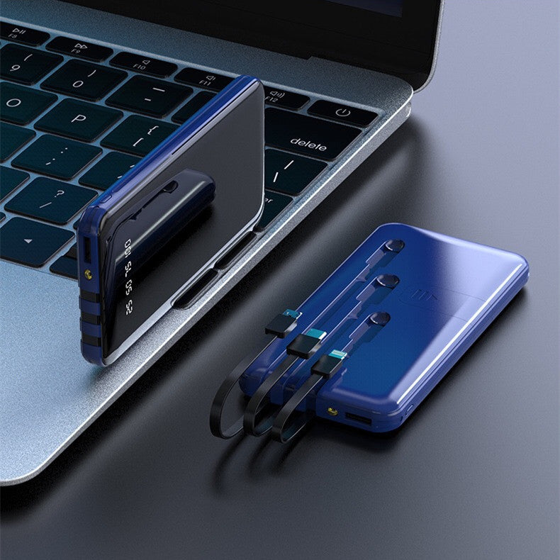 Full-Screen Portable Universal Power Bank
