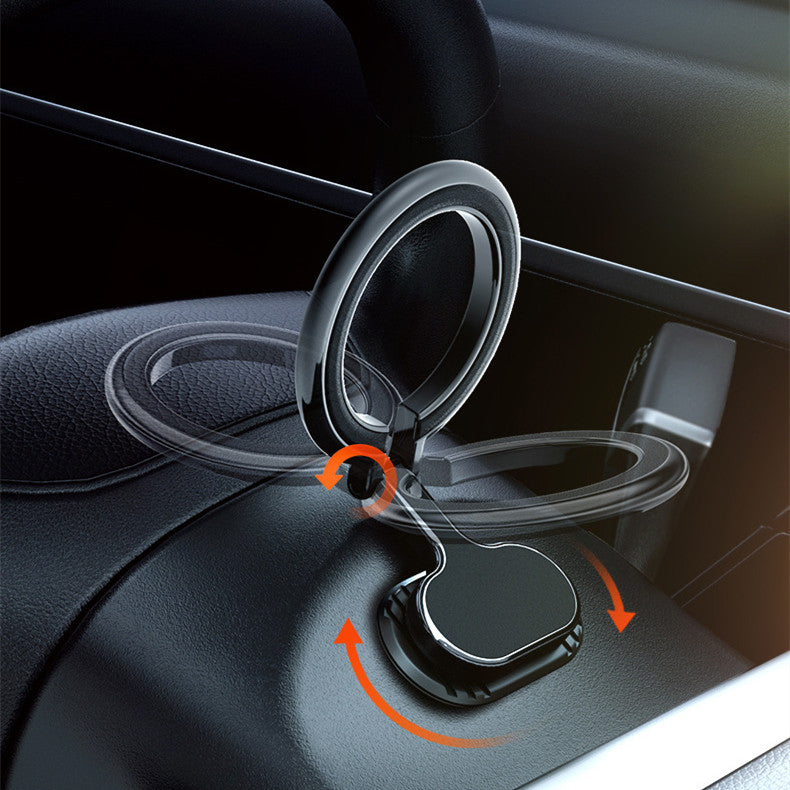 Car Magnetic Ring Car Steering Wheel Mobile Phone Navigation Bracket