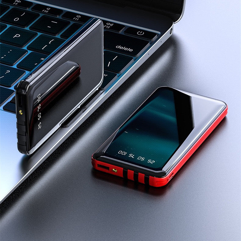 Full-Screen Portable Universal Power Bank