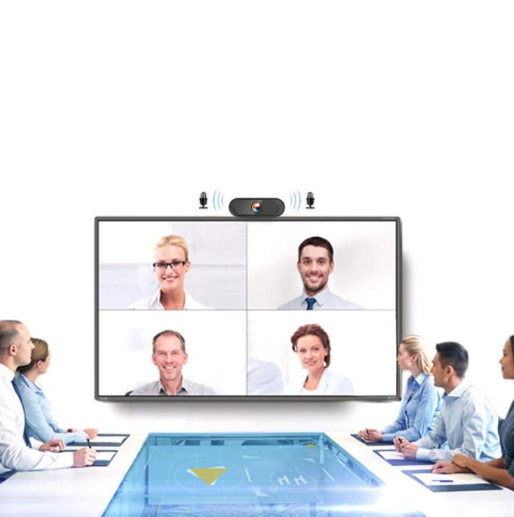 1080P–2K HD USB Webcam For Video Conferencing